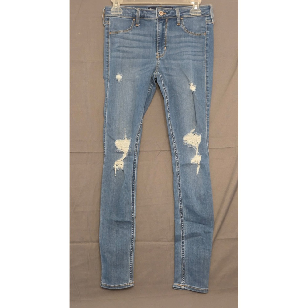 Hollister Mid-Rise Jean Legging Pants Women's‎ Size 5L Blue